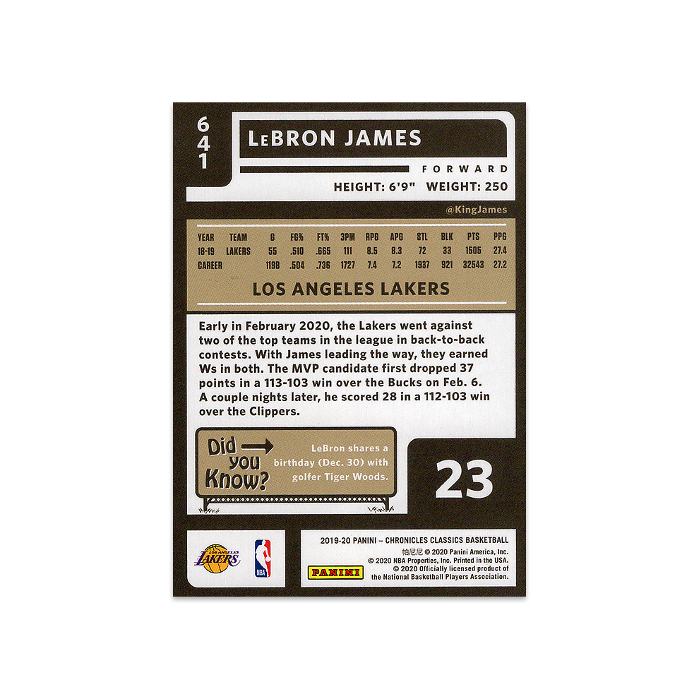 LEBRON JAMES