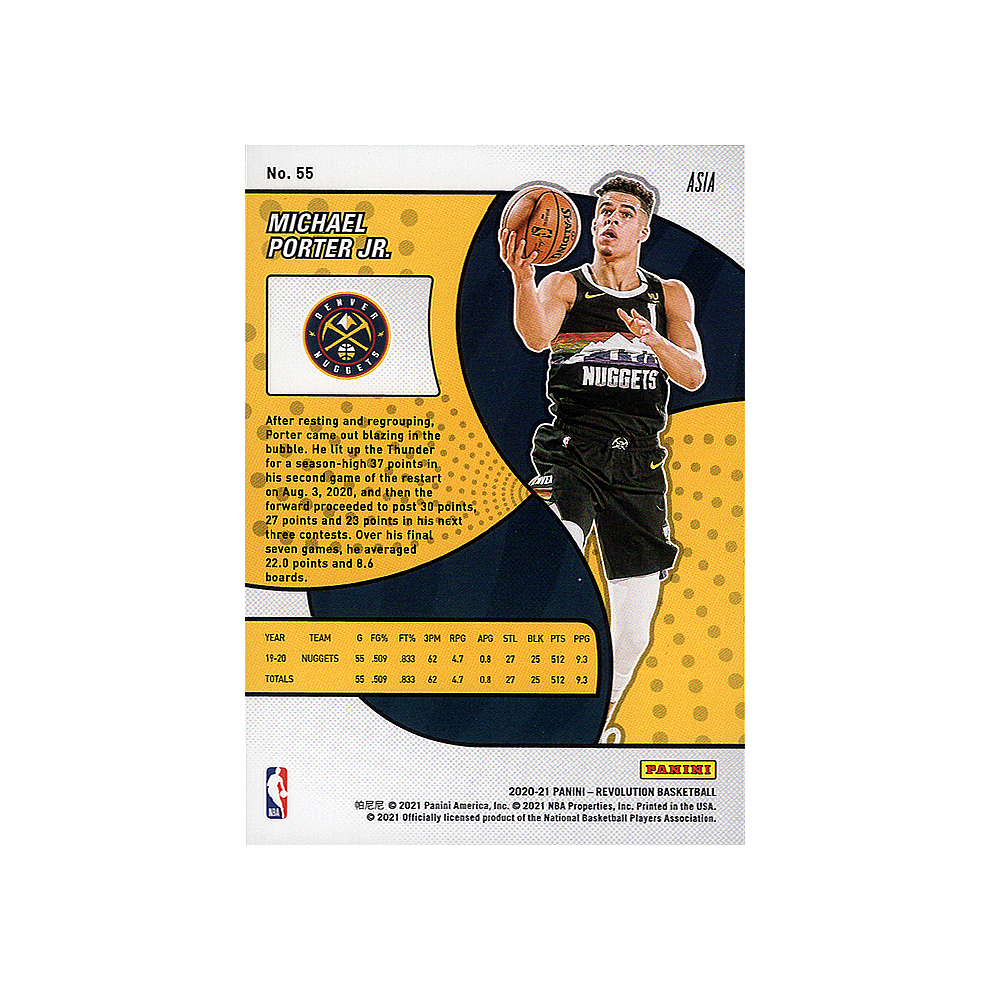 MICHAEL PORTER, JR.