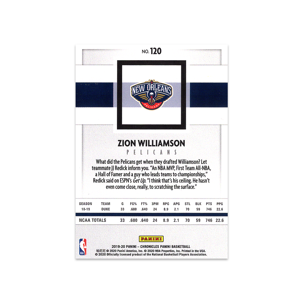 ZION WILLIAMSON