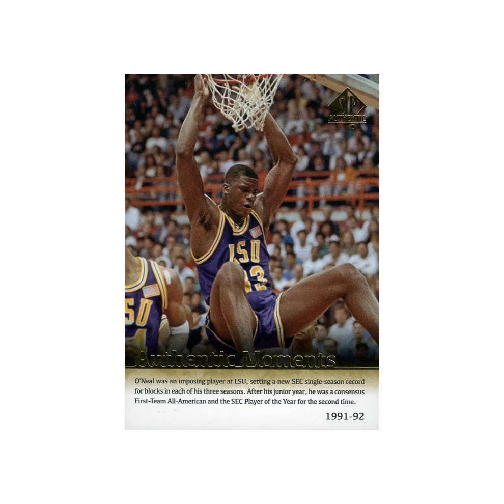 SHAQUILLE O'NEAL